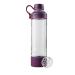 BlenderBottle Mantra Glass Shaker Bottle for Protein Mixes  20-Ounce  Plum Plum Shaker Bottle
