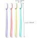 Minkissy Soft Cotton Toothbrush Set - 4 Pieces for Sensitive Gums | Travel-Friendly Body Care Fur Toothbrush - Buy Online on GoSupps.com