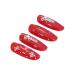 Brishow Christmas Artificial Nails - 24 Ballerina Red Press-On Acrylics for Women & Girls - Buy Online on GoSupps.com