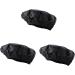 Angoily 3pcs Micro for Heated Steamer Gel Heat Microwavable Styling Black Durable Thermal mediumx3pcs Blackx3pcs - Buy Online on GoSupps.com