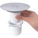 Saddgo Bathroom Sink Drain Filter Easy Switches Between Plug and Filter Modes Shower Drain Cover Replacement Shower Waste Trap - Buy Online on GoSupps.com