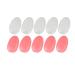TEONEI Lip Brush Cover Makeup Brush Covers Anti Lost Lip Brush Cover Cap Makeuup Cosmetic Brushes Protectors Cover 10Pcs