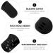 LyqniHob Razor Case - Protective & Portable High-Quality Silicone Case in Elegant Black for Razor Blades & More - Ideal Travel Accessory - Buy Online on GoSupps.com