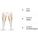Munfix 100 Pack Plastic Champagne Flutes 5 Oz Clear Plastic Toasting Glasses Disposable Wedding Thanksgiving Party Cocktail Cups - Buy Online on GoSupps.com