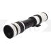 JINTU 420-1600mm 800mm f/8.3 Manual Telephoto Lens + T-Mount for Canon EOS DSLR Cameras - Compatible with 4000D, 2000D, 1200D, T7i, T6i, SL2, 80D, 77D, and More - White - Buy Online on GoSupps.com