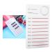 Eyelash Extensions Tray for Salon - Plastic Stand for Black Mink False Lashes | Convenient Pallet Holder Style 2 - Shop Internationally - Buy Online on GoSupps.com