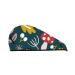 Cartoon Leaf Mushroom Red Microfiber Hair Towel Soft Super Absorbent Hair Towel Wrap for Women Coral Velvet Quick Dry Hair Cap for Long Curly and Thick Hair