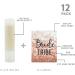 Andaz Press Bridal Shower Lip Balm Favors Rose Gold Glitter 12-Pack | Bachelorette Party Gifts & Bride Tribe Essentials - Buy Online on GoSupps.com