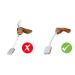 KMINA Back Care Aid | Lotion Applicator & Long Handle Brush for Seniors | Includes 3 Sponges for Easy Application - Buy Online on GoSupps.com