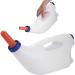 Redxiao 4L Plastic Calf Milk Bottle with Handle - Nursing Milk Feeder for Calf Cattle - Buy Online on GoSupps.com