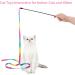 MintCat 3PCS Interactive Cat Rainbow Wand Toys - Colorful Cat String Toy, Kitten Teaser Wand for Indoor Cats - Buy Online on GoSupps.com