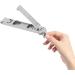 Natudeco Nail Clippers Pedicure Manicure Tool Ultra Thin Portable Foldable Stainless Steel Curved Slanted Double Ended Nail Clipper Nail Trimmer Tool - Buy Online on GoSupps.com