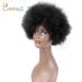 Shop Becus Short Afro Wigs for Black Women - Brazilian Real Hair Crazy Curly Afro-Puff Styles - Buy Online on GoSupps.com