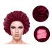 6-Piece Satin Silk Bonnet Set for Women - Soft Sleep Cap with Wide Elastic Band (Black, Silver, Red, Blue, Purple, Dark Blue) - Buy Online on GoSupps.com