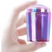 Nail Seal Stamp Silicone Stamper Heads for DIY Nail Art Decoration (2PCS, Purple & Clear) - Buy Online on GoSupps.com
