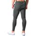 CANGHPGIN Men's Slim Fit Black Joggers with Pockets - Dark Grey, Small - Buy Online on GoSupps.com