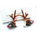 minkissy 1 Pair Antler Hairpin Hair Clips for Babies Toddler Hair Clips Reindeer Hairpin Fawn Horn Hair Clips Kids Barrettes for Hair Baby Hair Clips Antler Headwear Child Antlers Cosplay - Buy Online on GoSupps.com