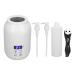 Electrical oil warmer for massage oils massage oil heating LED display touch control temperature setting bottle warmer for essential oils 110 240 V (EU)
