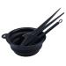 KOENWEENI 4PCS Hair Dye Kit - Hair Tinting Bowl, Dyeing Brushes, Sharp Tail Comb, Mixer - DIY Hair Coloring Beauty Salon Tools Set - Buy Online on GoSupps.com