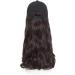 Synthetic Long Curly Wavy Baseball Cap with Hair Brown Black Blonde Women Wig Hats with Hair Wavy Extensions Dark Brown - Buy Online on GoSupps.com