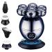 Head Shavers for Bald Men 7D Electric Shaver for Men Independently 7 Cutter Floating Head Waterproof Electric Razor Multifunction Trimmer with LCD Display