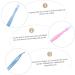 Housoutil 2pcs Nail Tools Nail Art Tools Dead Skin Pushers Manicure Tools Nail Cuticle Pusher Nail Art Polishers Nail Cleaing Stick Dual Purpose - Buy Online on GoSupps.com