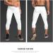 Crashproof Basketball Pants with Knee Pads | Youth Sports Compression Leggings | Volleyball Protector Gear - White, Medium - Buy Online on GoSupps.com