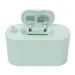 Baby Wipe Warmer and Wet Wipes Dispenser Top Heating & Keep Hydrated 24H Constant Temperature Diaper Wipe Warmer Household Wet Wipes Heating Box Newborn Essentials (Green)