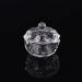 1Pc Crystal Cup Lid Glass Nail Art Dappen Dish Cup Acrylic Liquid Makeup Powder Nail Styling Tool Equipment Tools Beauty Health - Buy Online on GoSupps.com