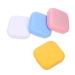 4 pieces contact lens container contact lenses case colored contact lens box contact lens pen quadratic contact lens treatment Lter portable glasses frame easy to wear containers