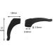 Willwa Anti-Slip Silicone Ear Sleeve for Glasses - Comfortable Sport Accessory (Clear 3.7cm x 1.8cm) - International Shipping Available - Buy Online on GoSupps.com