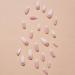 Press On Nails Almond Shaped French Tip White with Nail Glue Full Coverage - Buy Online on GoSupps.com