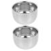 Solustrie 2st Bartbrush bowl razor cup for wet razing soap shell shave shaving soap bowl soap for shaving mug shaving cups. Tools.