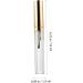 AUTSUPPL 3pcs Makeup Bottle Mascara Tube and Brush Empty Lip Balm Bottle Mascara Sample Bottle Golden Plastic - Buy Online on GoSupps.com