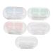 Lalafina 5 sentences Push glasses case storage of containers for contact lens containers for storage contact lens box glasses stand glasses holders care