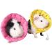 NashaFeiLi Elizabethan Pet Collar for Hamster & Chinchilla - Adjustable Comfortable Size M in Pink & Rose - Buy Online on GoSupps.com