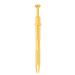 Ankroyu tweezers with 4 claws small jewelry tweezers with 4 claws for soldering welding 4-claws stainless steel tweezers for jewelry production (gold)
