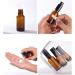 6PCS 30ml/1oz Amber Glass Lotion Bottles Empty Refillable Cosmetic Makeup Travel Size Pump Dispenser Container Jars for Aromatherapy Essential Oils Skincare Toiletries - Buy Online on GoSupps.com