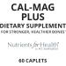 Rawleigh Cal-Mag Plus 60 Caplets - Bone Health Supplement with Calcium, Magnesium, Vitamin D3, and Phosphorus for Stronger Bones, Joint Support, and Muscle Strength - Buy Online on GoSupps.com