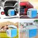 7.5L Portable Car Fridge - Low Noise 12V Electric Cooler | Food Grade Inner Liner & Knife Block Storage - Buy Online on GoSupps.com