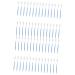 Frcolor 60 pc disposal toothbrush sensitive toothbrush gum care toothbrushes with soft bristles hygienic toothbrush bristle toothbrush to handle travel plastic toothpaste