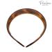 Parcelona French Bold Celluloid Hair Headbands Set - Wide Grip, Flexible Hold, Durable Styling Accessories for Women - Made in France (Tortoise Shell Brown) - Buy Online on GoSupps.com