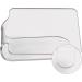 FRCOLOR Lot de 2 Palettes Acryliques Transparentes pour Nail Art Palettes Portables Carr es de Maquillage de Salon L g res et Faciles Nettoyer Outil Professionnel pour M langer Couleurs - Buy Online on GoSupps.com
