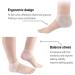 Breathable Gel Heel Protectors | Silicone Heel Cups for Pain Relief | Plantar Fasciitis Treatment in Pink - Buy Online on GoSupps.com