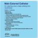 Urinary Kit: 5 Day Catheter Set + Leg Bag 750ml + Straps | XLarge 35mm (1.37) | 5.9 Tube | External Self-Sealing Condom Catheters - Buy Online on GoSupps.com