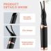 Baluue Heated Eyelash Curler USB Rechargeable Electric Eyelash Curler with USB Cable 3 Heating Modes 10s Fast Heat up Curling Tool 14x2.2cm 1.0 - Buy Online on GoSupps.com