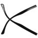 Healeeved 1 pair of glasses accessories universal glasses replacement bar glasses repair legs universal glasses legs glasses replacement arms replacement bracket brilliant parts replace glasses frames black 1 13.8x0.8cm