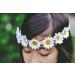 3PCS Sunflower Headband Hair Crown Set for Bridal Beach Festivals - White - Buy Online on GoSupps.com