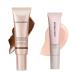 Laura Mercier Tinted Moisturizer Light Revealer with SPF 25 Luminous Finish Shade 6C1 Cacao and Pure Canvas Primer Illuminating Improves and Extends Wear of Makeup Radiant Finish Bundle