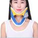 Safwel neck support cervical traction brace neck protection device with adjustable cervical soft and comfortable pain relief for the neck